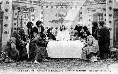Iconographie - Théâtre la Passion : La Sainte Cène