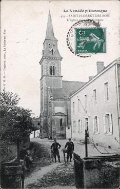 Iconographie - L'église et la gendarmerie