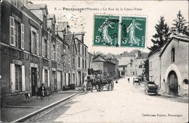 Iconographie - La rue de la Croix Verte