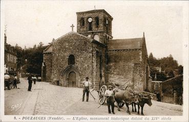 Iconographie - L'église, monument historique datant du XIVe siècle