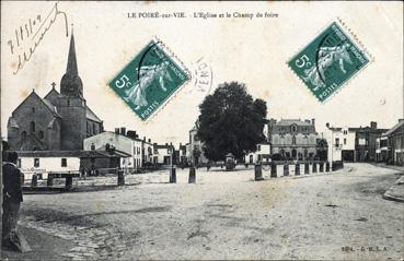 Iconographie - L'église et le champ de foire