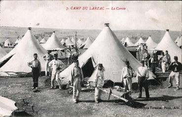 Iconographie - Camp du Larzac - La corvée