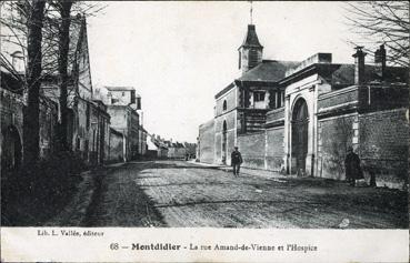 Iconographie - La rue Amand-de-Vienne et l'hospice