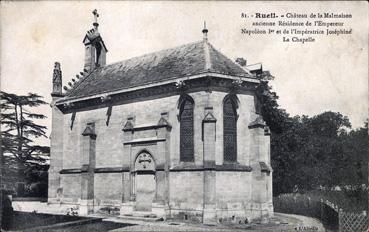 Iconographie - Château de la Malmaison - La chapelle