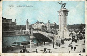 Iconographie - Le pont Alexandre III