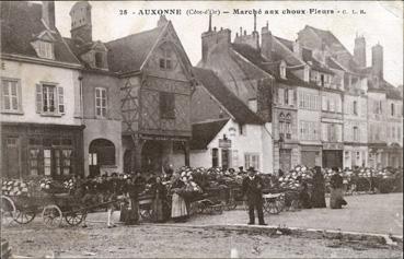 Iconographie - Marché aux choux fleurs