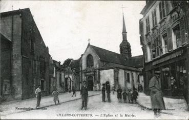 Iconographie - L'église et la mairie