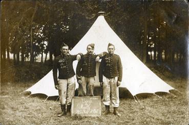 Iconographie - Camp du Mailly 12e régiment d'artillerie