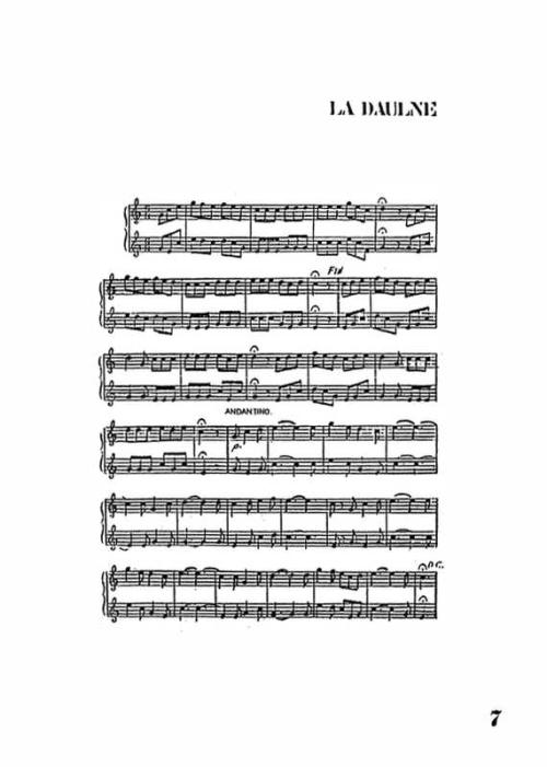 Partition - Daulne (la)