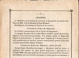 Iconographie - Bulletin paroissiale - Citation de Jean Grasset et Alfred Brenon