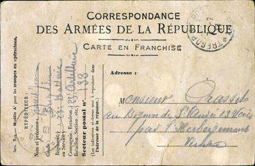 Iconographie - Correspondance des Armées de la République