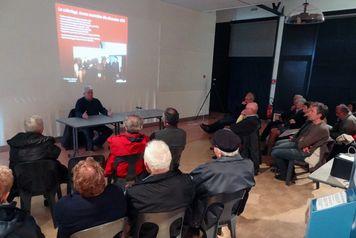 Iconographie - Conférence de Jean-Pierre Bertrand au Daviaud