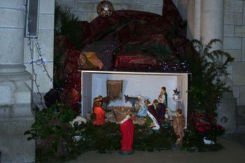 Iconographie - L'église paroissiale - La crèche de Noël