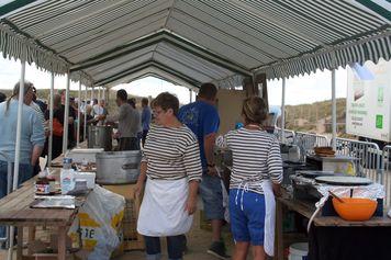 Iconographie - Fête des Gars d'la côute - La cuisine