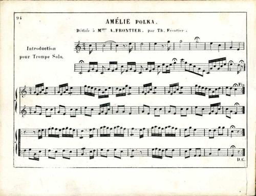 Partition - Amélie - Polka