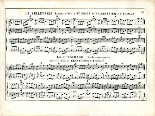 Partition - Franchard (La) - Fanfare Auxerroise
