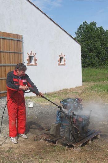 Iconographie - Dégrippage du moteur du France