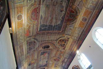 Iconographie - Chapelle de Sainte-Ursule - Le plafond