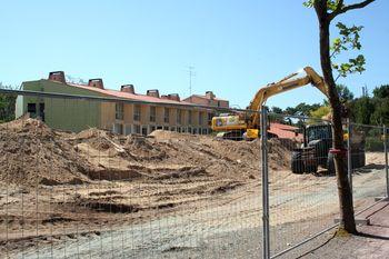 Iconographie - Travaux pour la construction de l'EHPAD 