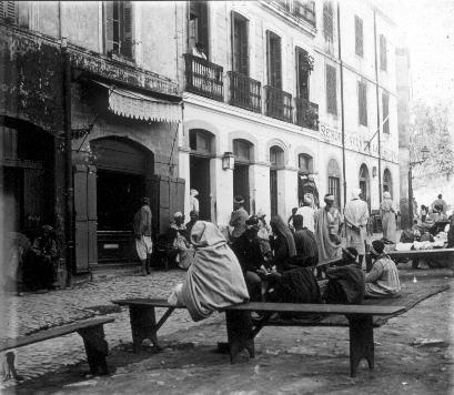 Iconographie - Alger : Casbah Café Maure