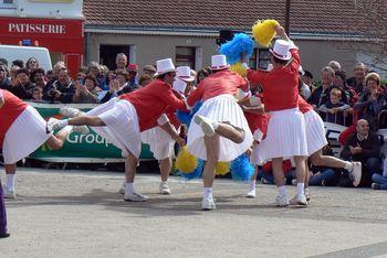 Iconographie - Mi-Carême - Majorette masculines