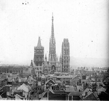 Iconographie - Vue vers la cathédrale