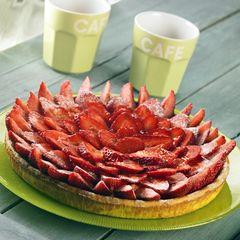 Iconographie - Mie-Câline - Tarte aux fraises