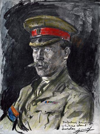Iconographie - L'inventeur des tanks le lieutenant Colonel Swinton