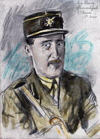 Iconographie - L'officier interpête Serge Fleury, 2e bureau II Armée