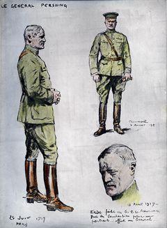 Iconographie - Le général Pershing