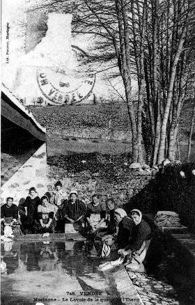 Iconographie - Le Lavoir de la queue de l'étang