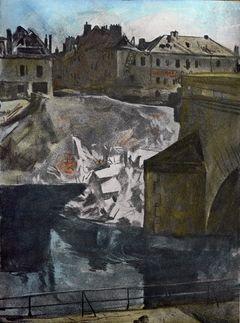 Iconographie - Le pont sauté de Château-Thierry
