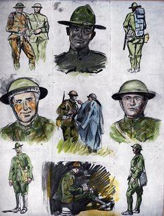 Iconographie - Soldats américains