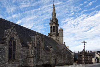 Iconographie - L'église et le calvaire