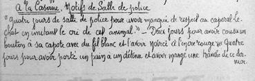 Iconographie - Bulletin paroissial - Motifs de salle de police