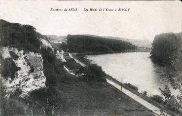 Iconographie - Les bords de l'Yonne à Rosoy