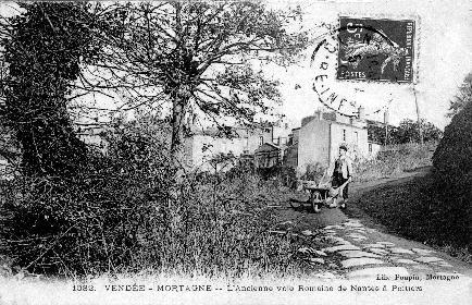 Iconographie - L'ancienne voie romaine de Nantes à Poitiers