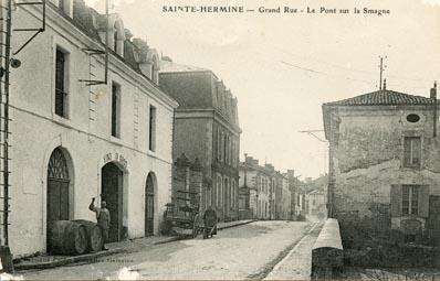 Iconographie - Grande Rue - Le Pont sur la Smagne