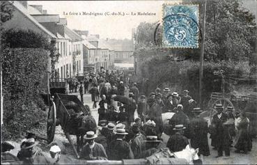 Iconographie - La foire de Merdrignac - La Madeleine