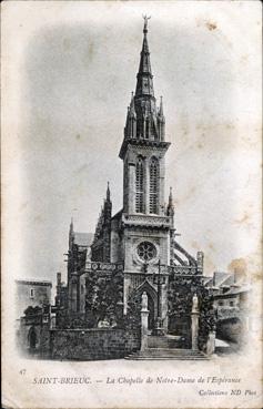 Iconographie - La chapelle Notre-Dame de l'Epérance