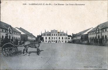 Iconographie - Le Haras - La cour d'honneur