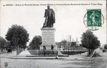 Iconographie - Statue du Maréchal Drouet, Comte d'Erlon