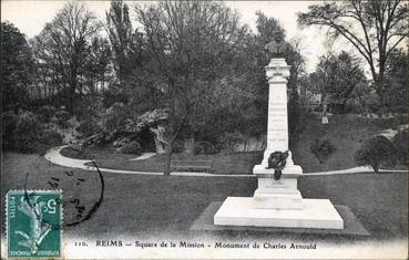 Iconographie - Square de la Mission - Monument de Charles Arnould