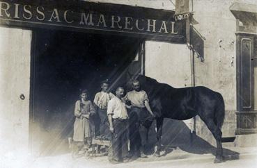 Iconographie - L'artisan maréchal-ferrant Maurice Prissac