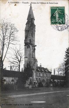 Iconographie - Tourelle - Ruines de l'abbaye de Saint-Louis