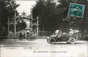 Iconographie - L'entrée du parc du Casino