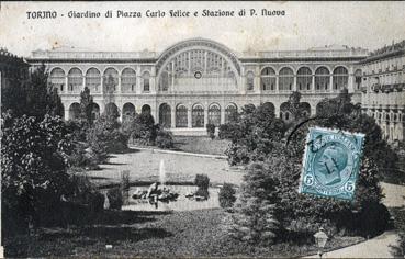 Iconographie - Turin - Giardino di Piazza Carlo Felice
