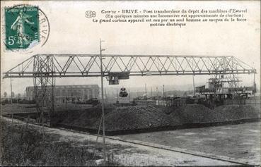 Iconographie - Pont transbordeur du dépôt des machines d'Estavale