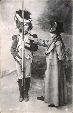Iconographie - Grognard et Napoléon
