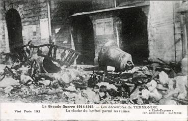 Iconographie - Les décombres de Termonde
